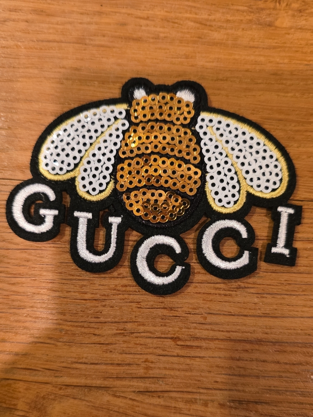 Bee Iron On Patch